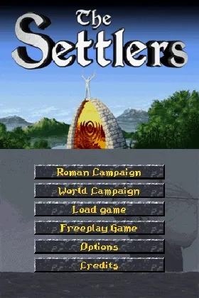 Settlers, The (Europe) (En,Fr,De,Es,It) (Rev 1) screen shot title